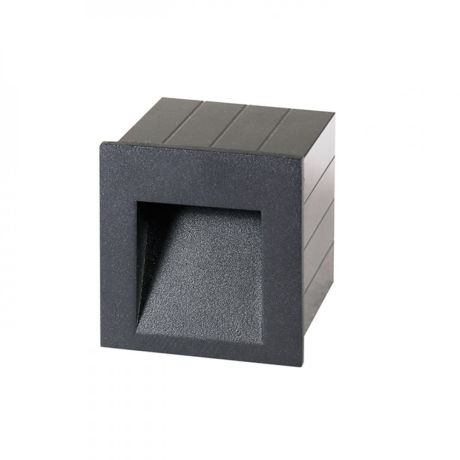 Przejdź do produktu TESS SQ wpuszczana antracyt  230V LED 3W IP54  3000K