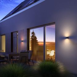CHOIX 114 ścienna antracyt  230V LED 2x3W IP54  3000K