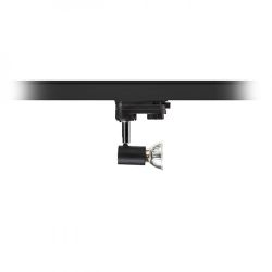 TRICA do szyny  3-faz czarna  230V GU10 50W