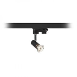 TRICA do szyny  3-faz czarna  230V GU10 50W