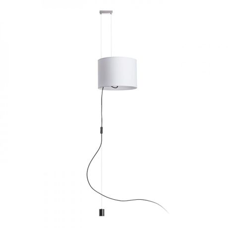 Przejdź do produktu BROADWAY wisząca regulowana biała chrom 230V LED E27 15W
