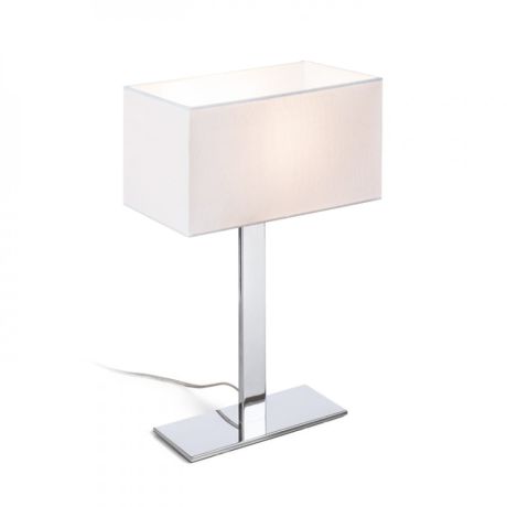 Przejdź do produktu PLAZA M stołowa biała chrom 230V LED E27 15W