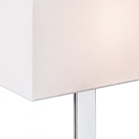 Przejdź do produktu PLAZA M stołowa biała chrom 230V LED E27 15W