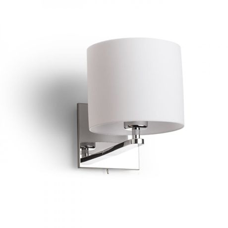Przejdź do produktu PENTHOUSE ścienna białe PVC chrom 230V LED E27 15W