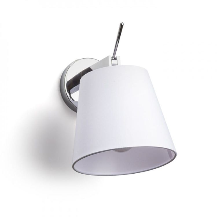 JERSEY ścienna biała chrom 230V E27 42W