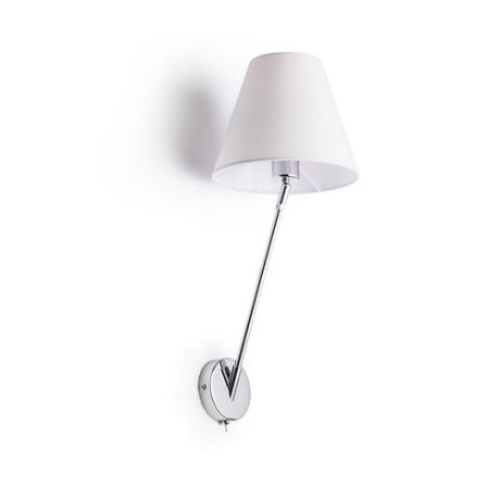 Przejdź do produktu SILENCE ścienna biała chrom 230V LED E27 15W