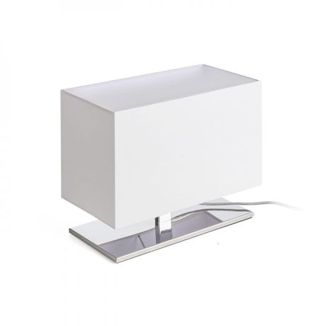 Przejdź do produktu PLAZA S stołowa biała chrom 230V LED E27 15W