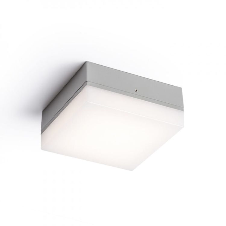 SPECTACLE natynkowa srebrno-szara  230V LED 5W IP54  3000K
