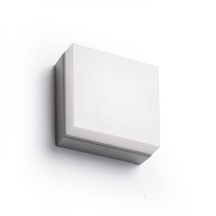 SPECTACLE natynkowa srebrno-szara  230V LED 5W IP54  3000K