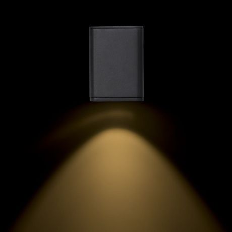 Przejdź do produktu MIZZI SQ I ścienna antracyt  230V LED 12W 44° IP54  3000K