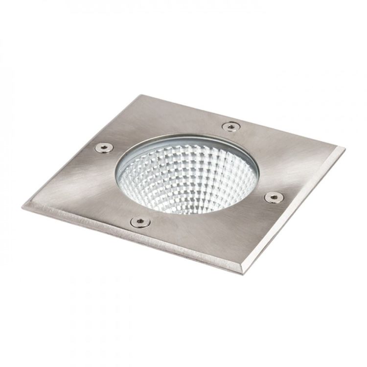 RIZZ SQ 125   stal nierdzewna 230V LED 7W 41° IP67  3000K