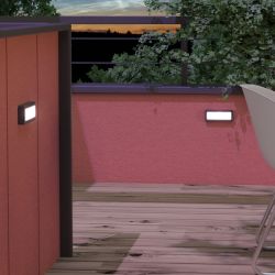 RENO SQ DR natynkowa antracyt  230V LED 5W IP65  3000K