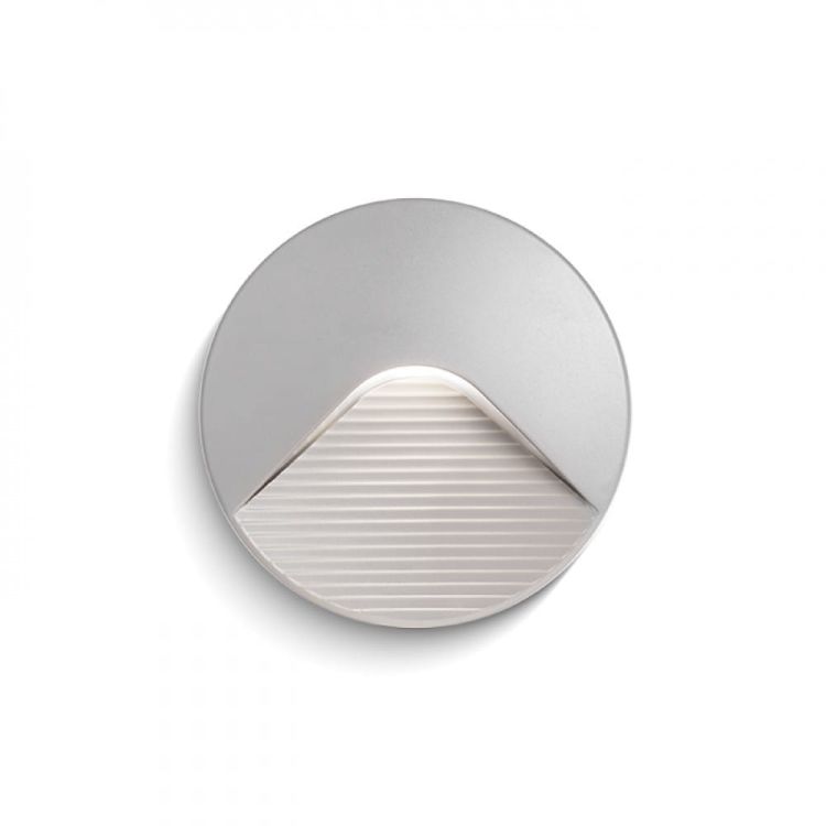 RENO R ścienna szara  230V LED 2W IP65  3000K