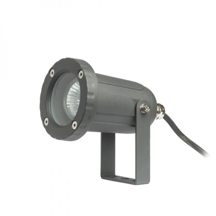 HEAVY DUTY reflektor zewnętrzny antracyt  230V GU10 50W IP65