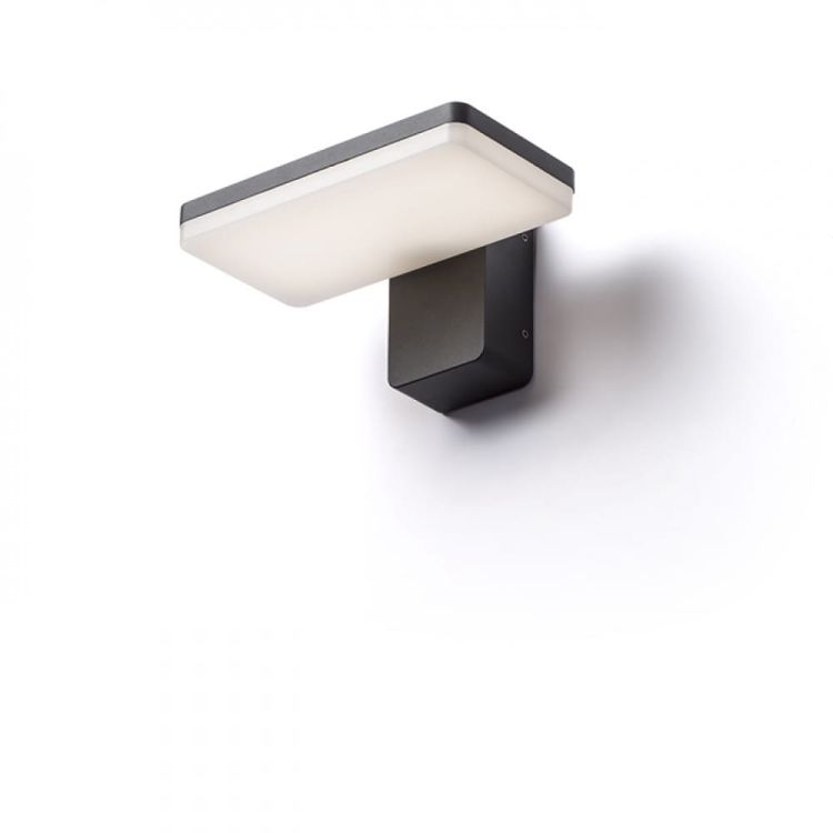 RINA ścienna antracyt  230V LED 12W IP65  3000K