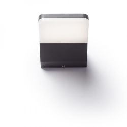 VIRGO ścienna antracyt  230V LED 9W IP65  3000K