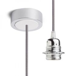 HEX zestaw wiszący CHP+C/BK+CHO+BP1   230V E27 28W