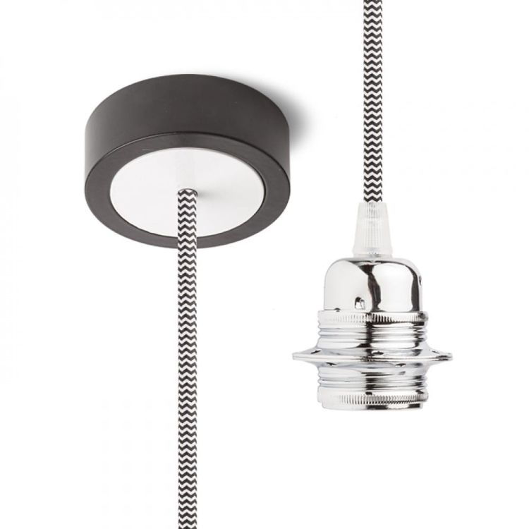 HEX zestaw wiszący CP+C/BK+CHO+BP1   230V E27 28W
