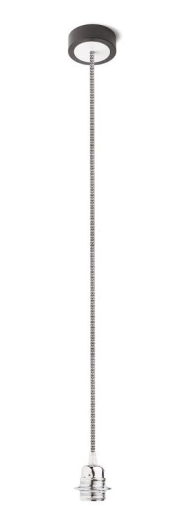 HEX zestaw wiszący CP+C/BK+CHO+BP1   230V E27 28W