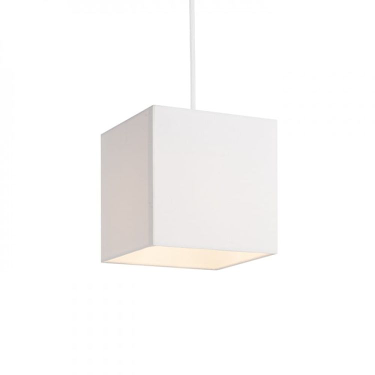 TEMPO 15/15 abażur  Polycotton biała/białe PCV  max. 28W
