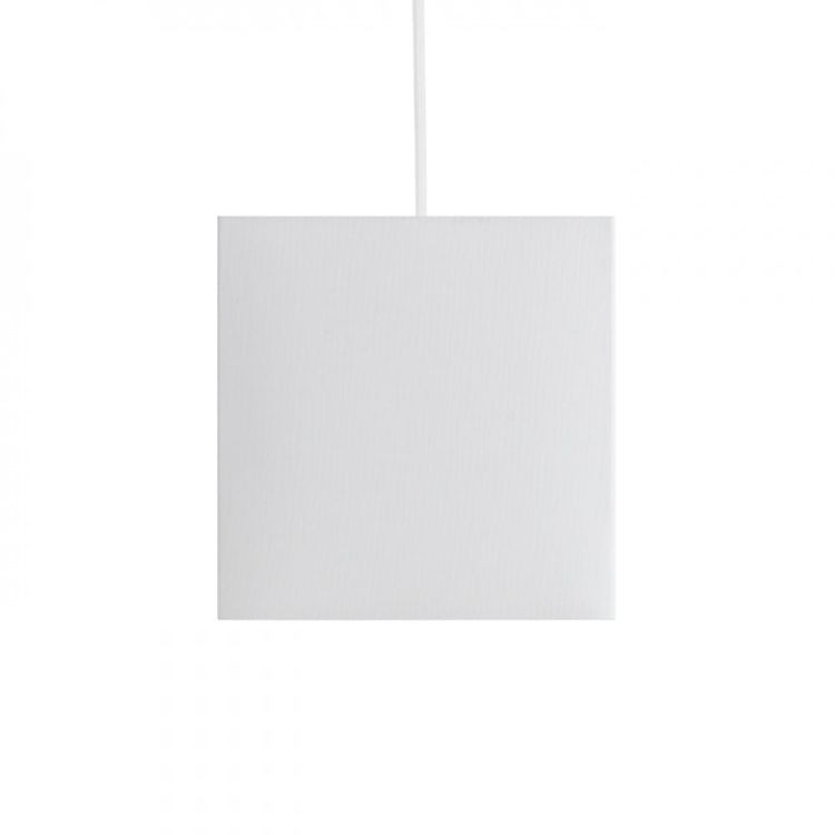 TEMPO 15/15 abażur  Polycotton biała/białe PCV  max. 28W