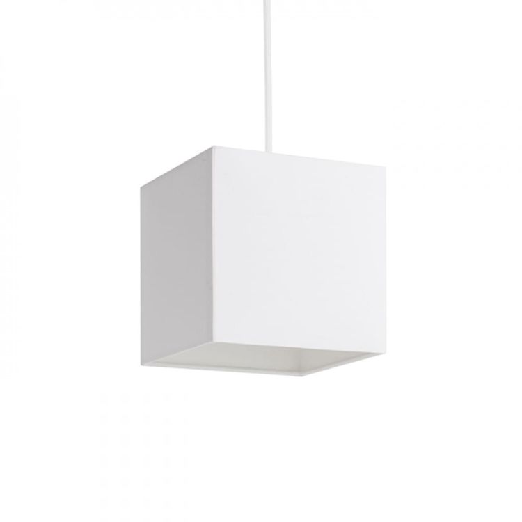 TEMPO 15/15 abażur  Polycotton biała/białe PCV  max. 28W