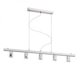 RALLONG V podstawa wisząca  chrom 230V E27 5x42W