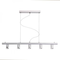 RALLONG V podstawa wisząca  chrom 230V E27 5x42W