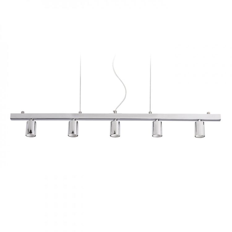 RALLONG V podstawa wisząca  chrom 230V E27 5x42W