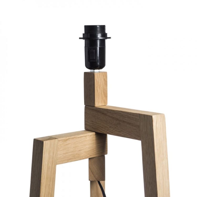 WOODY stojak stołowy  dąb 230V E27 25W