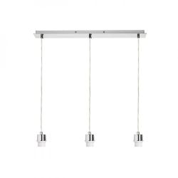 MORE 60 podstawa sufitowa wisząca  chrom 230V E27 3x42W