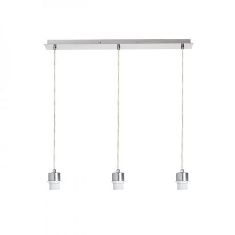Przejdź do produktu MORE 60 podstawa sufitowa wisząca  nikiel mat 230V LED E27 3x15W