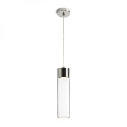 GARNISH wisząca  szkło przezroczyste/chrom 230V GU10 9W