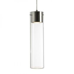 GARNISH wisząca  szkło przezroczyste/chrom 230V GU10 9W