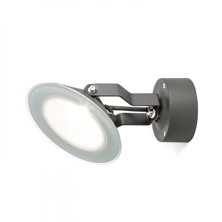 FOX reflektor zewnętrzny antracyt  230V LED 9W 120° IP65  3000K