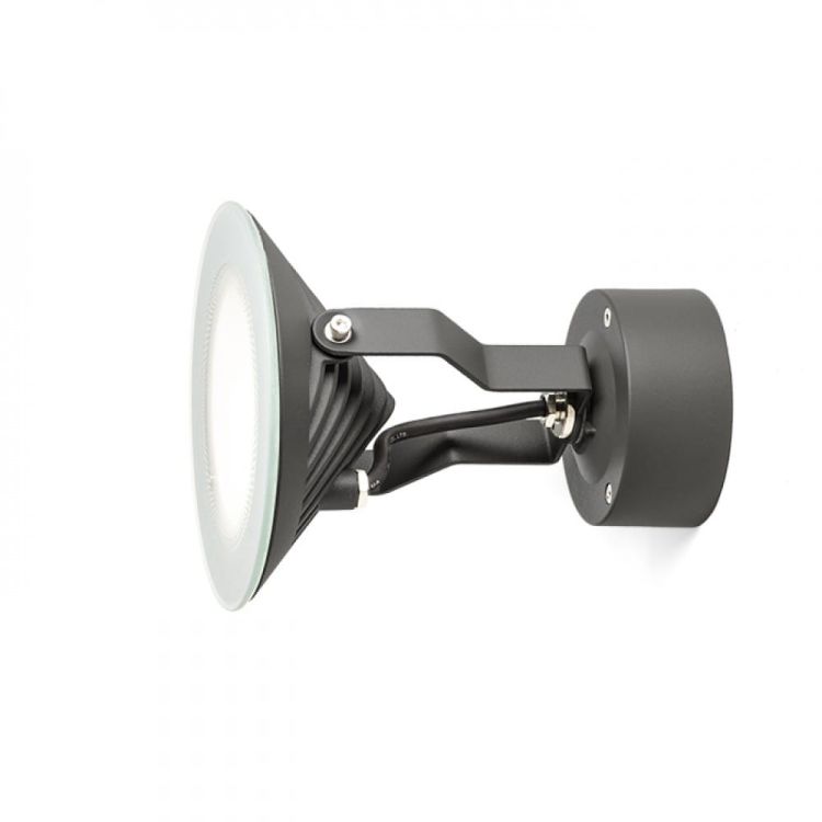 FOX reflektor zewnętrzny antracyt  230V LED 9W 120° IP65  3000K