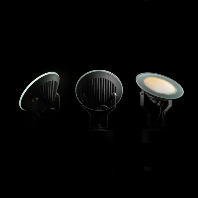 FOX reflektor zewnętrzny antracyt  230V LED 9W 120° IP65  3000K
