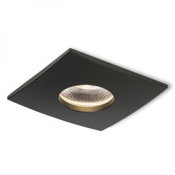 WATERBOY SQ  czarna matowa   230V LED 10W 40° IP65  3000K