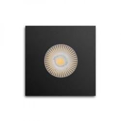 WATERBOY SQ  czarna matowa   230V LED 10W 40° IP65  3000K