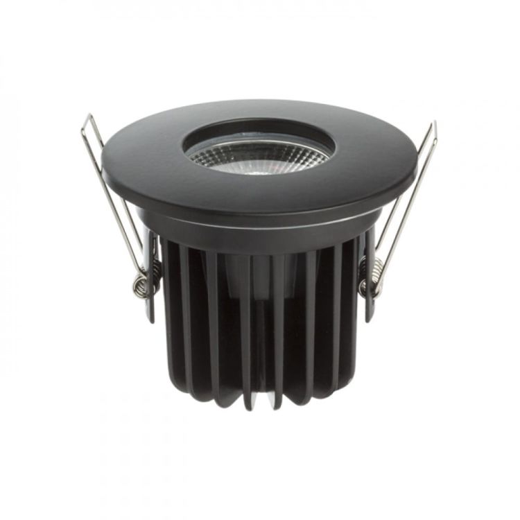 WATERBOY R  czarna matowa   230V LED 10W 40° IP65  3000K