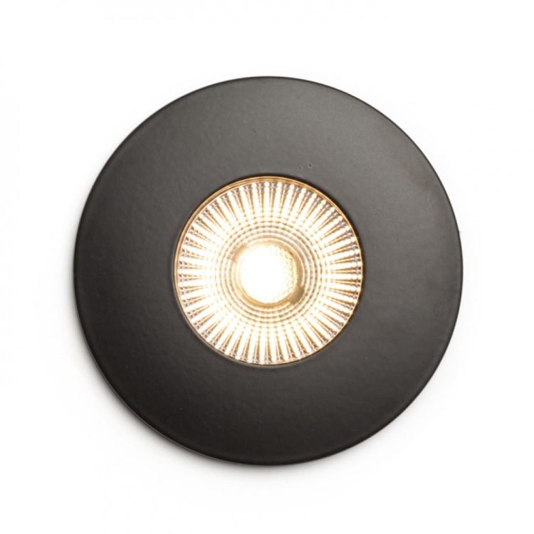 WATERBOY R  czarna matowa   230V LED 10W 40° IP65  3000K