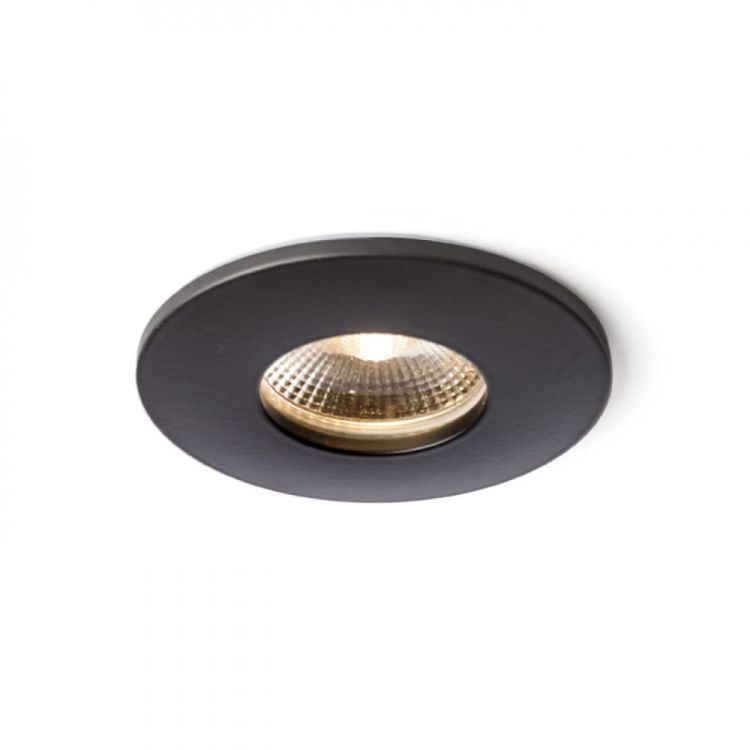 WATERBOY R  czarna matowa   230V LED 10W 40° IP65  3000K