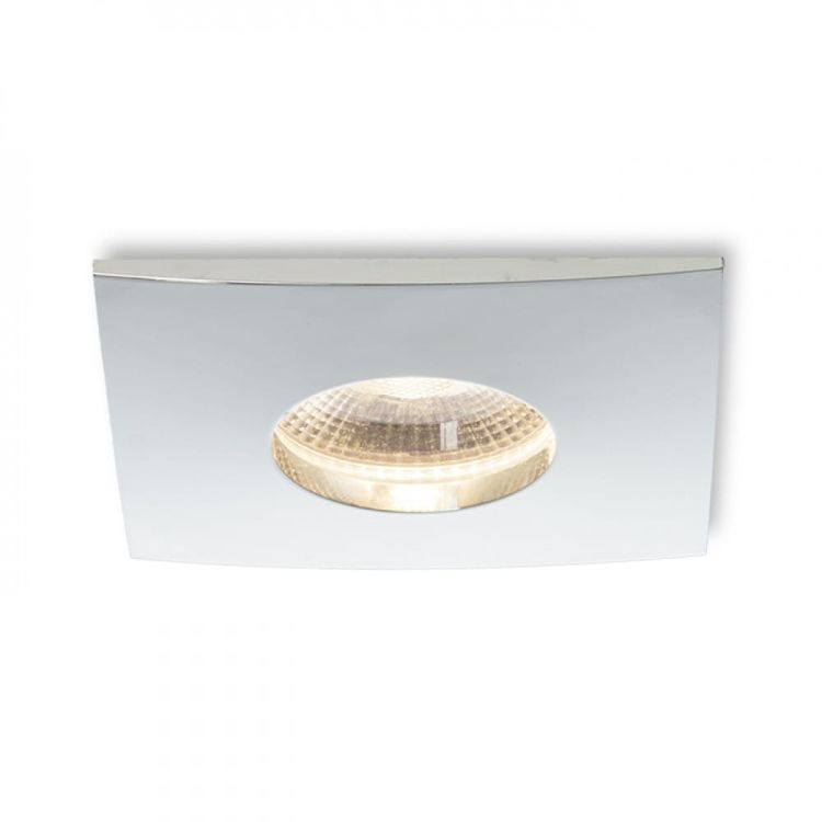 WATERBOY SQ   chrom 230V LED 10W 40° IP65  3000K