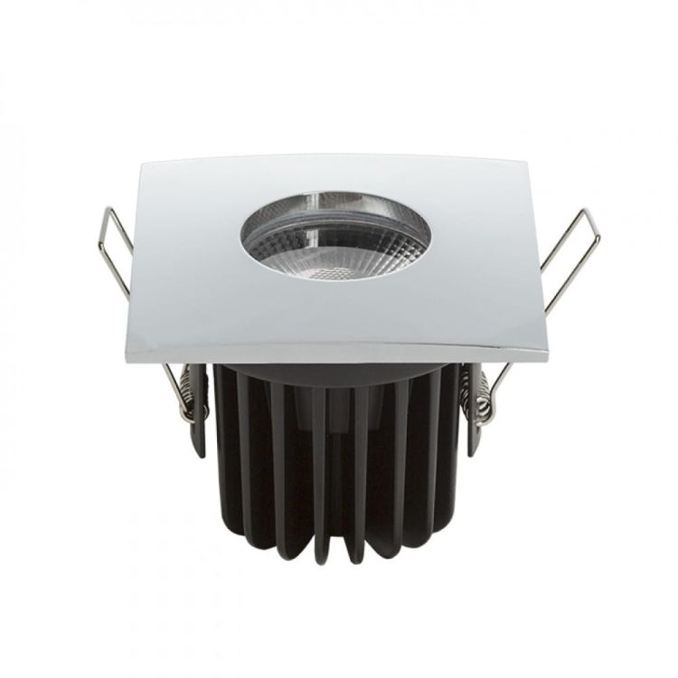 WATERBOY SQ   chrom 230V LED 10W 40° IP65  3000K