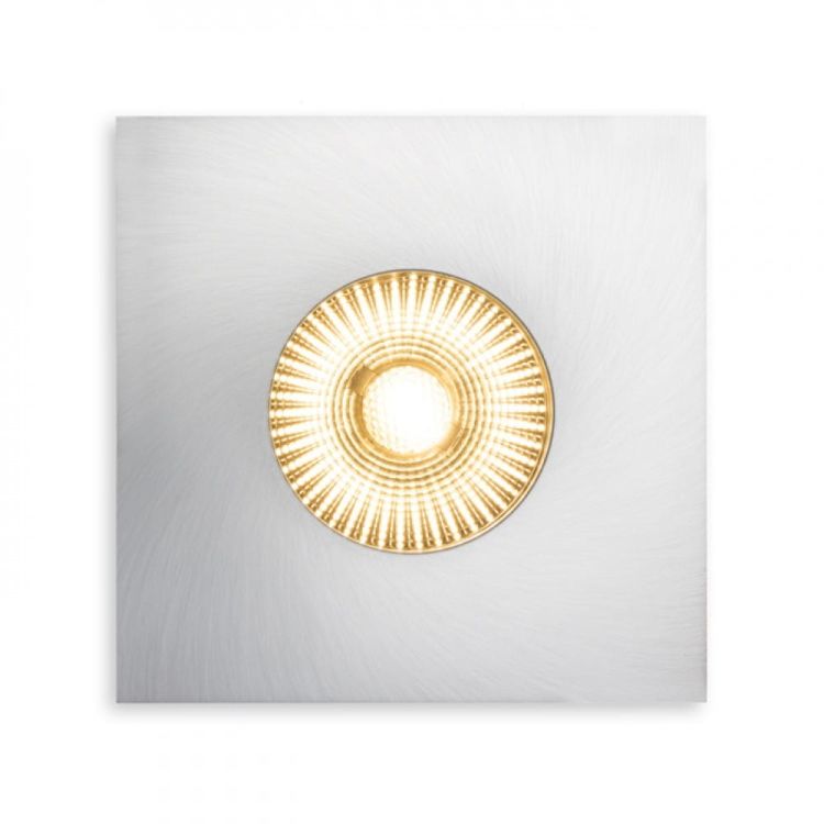 WATERBOY SQ   nikiel mat 230V LED 10W 40° IP65  3000K