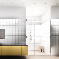 WATERBOY SQ  biała matowa   230V LED 10W 40° IP65  3000K