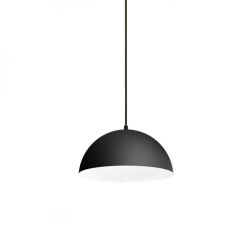 MONROE 30 wisząca czarna matowa /biała  230V E27 42W