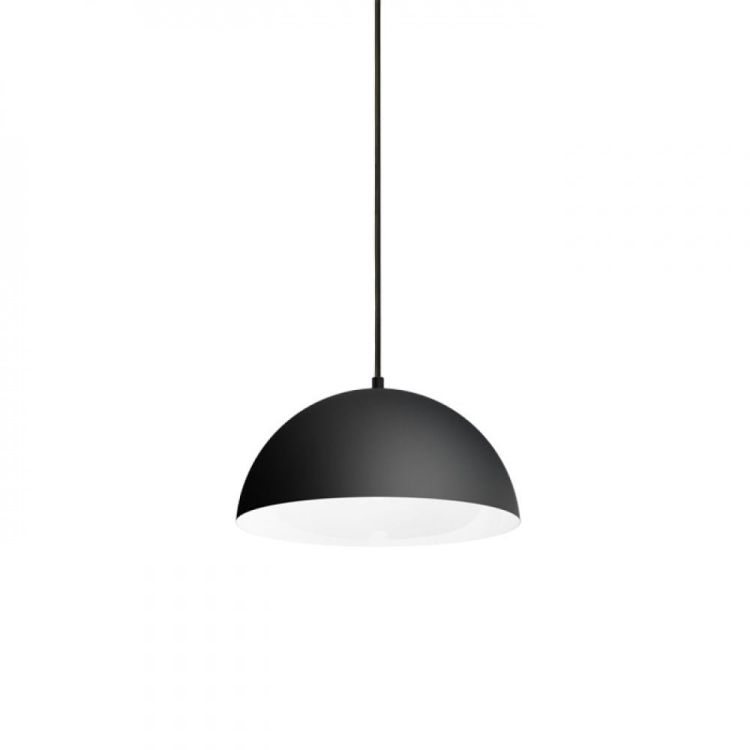 MONROE 30 wisząca czarna matowa /biała  230V E27 42W