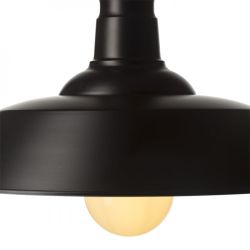 GOLDIE 36 wisząca czarna/biała  230V E27 42W