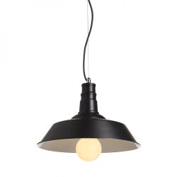 GOLDIE 36 wisząca czarna/biała  230V E27 42W